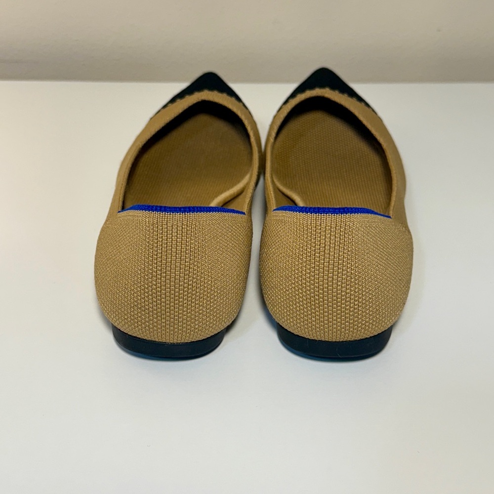 Rothy’s Camel Cap Toe Flats - Picture 8 of 15